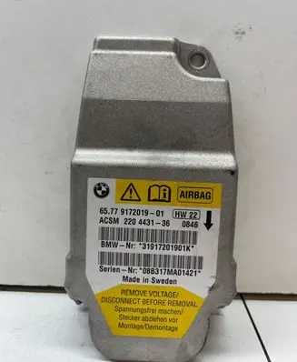 BMW 5 E60 E61 Airbag control unit/module 6577917201901 9172019 31917201901K
