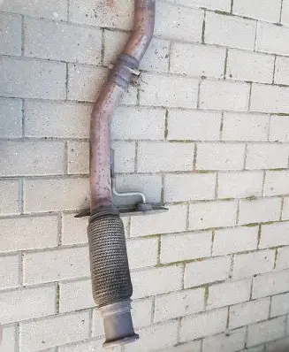 Volkswagen PASSAT B8 Exhaust flexible connection 5Q0253059FC