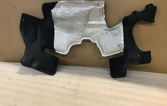 Heat shield in engine bay