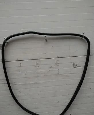 Honda Civic X Rear door rubber seal (on body) 