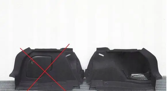 BMW 1 F20 F21 Tailgate/boot cover trim set 7431960ORYGINA