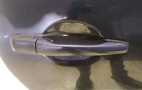 Front door exterior handle