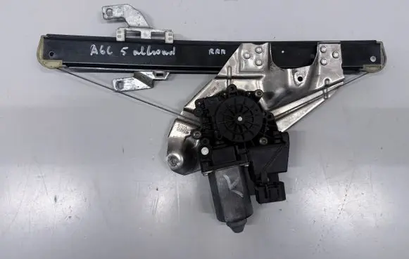 Audi A6 Allroad C5 Rear door window regulator with motor 4B0839397B