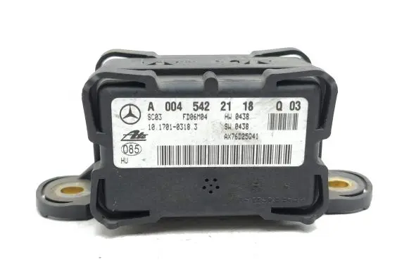 Mercedes-Benz S W221 ESP acceleration yaw rate sensor A0045422118