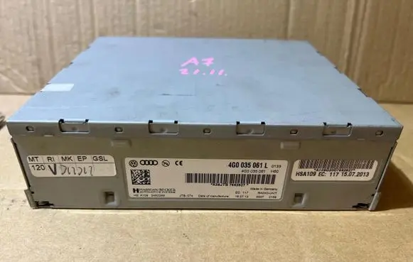 Audi A6 S6 C7 4G Sound amplifier