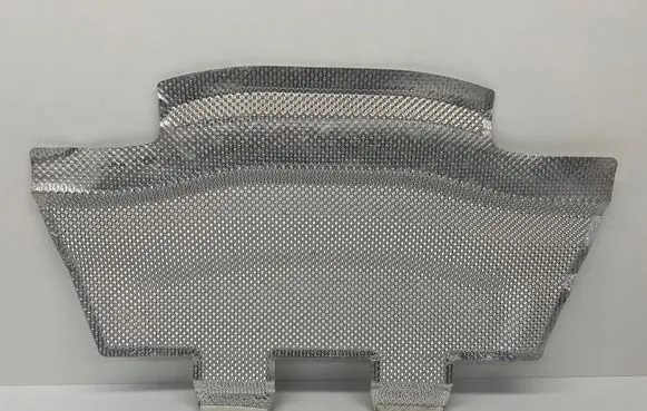 Heat shield in engine bay