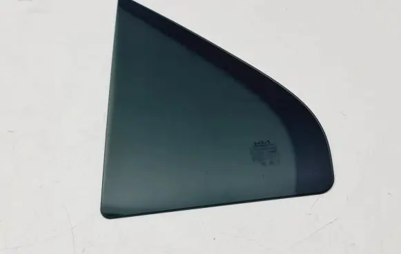Rear vent window glass