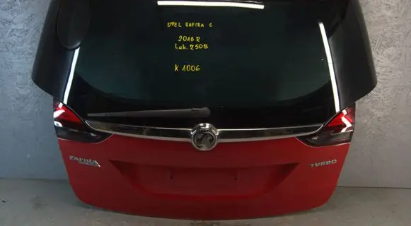 Opel Zafira C Tailgate/trunk/boot lid 