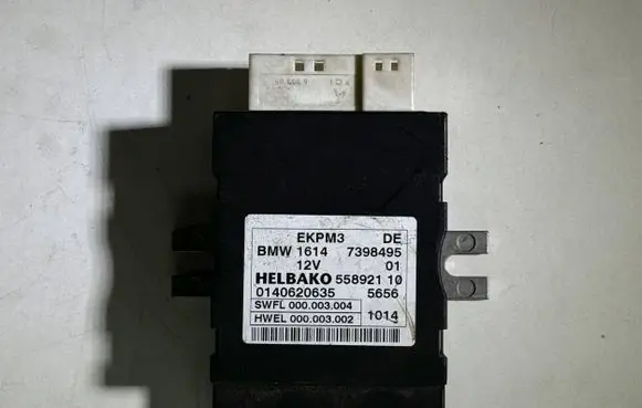 Fuel injection pump control unit/module