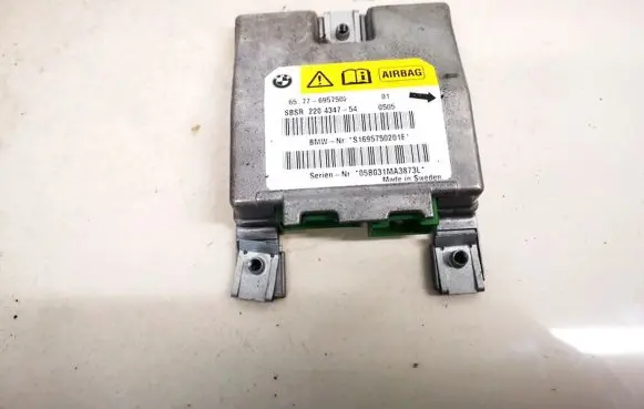 BMW 5 E60 E61 Airbag control unit/module 65776957502 2204347-54