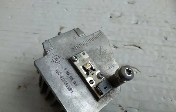 LED ballast control module