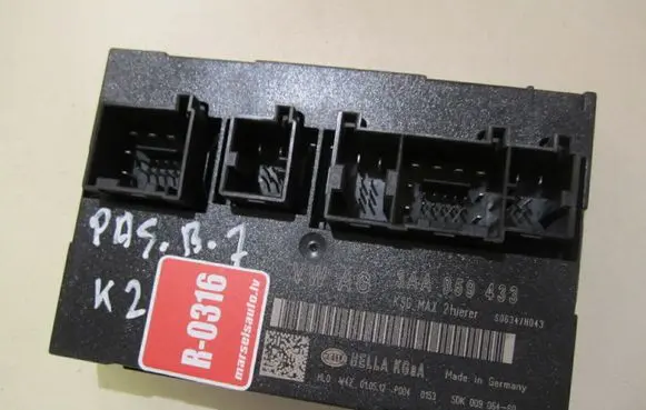 Volkswagen PASSAT B7 Comfort/convenience module 3AA959433