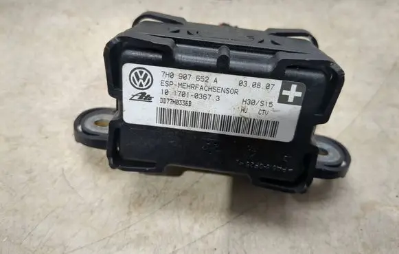 Audi Q7 4L ESP acceleration yaw rate sensor 7H0907652A DD77H0336B 10170103673