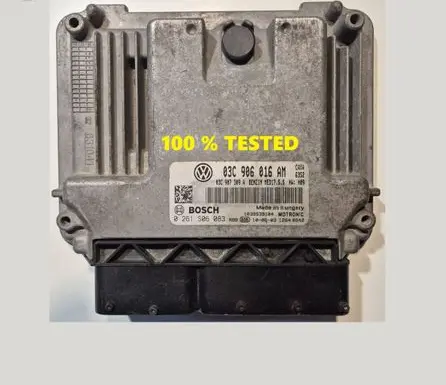 Volkswagen Golf VI Engine control unit/module 0261S06083 03C906016AM 03C907309A