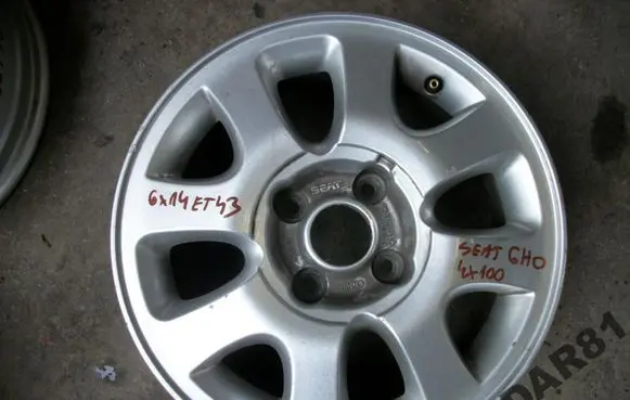 Seat Ibiza I (021A) R16 steel rim 