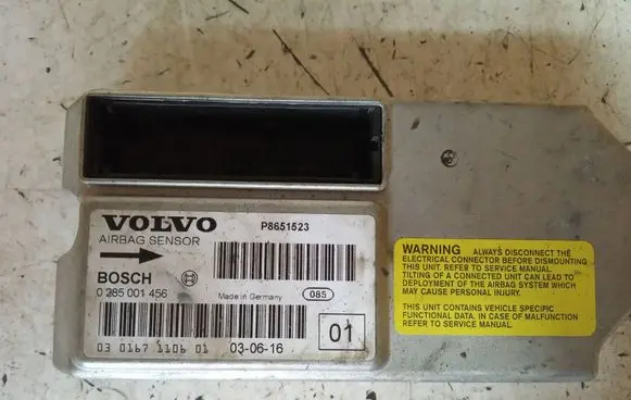 Volvo XC70 Airbag control unit/module P8651523 0285001456