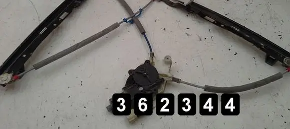 Front door window regulator with motor