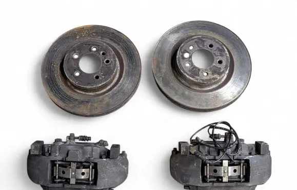 Land Rover Range Rover L322 Brake discs and calipers set 3H422C534AA 3H422C534BA