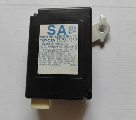Toyota Prius (XW50) Other control units/modules 897b052010 2584003151