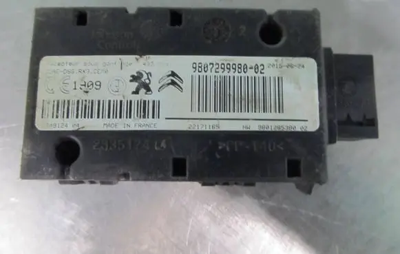 Citroen C4 II Tire pressure control unit 9801285380 9807299980 22171165