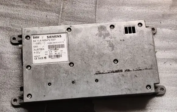 BMW 7 E65 E66 Phone control unit/module 84116926472 6926472