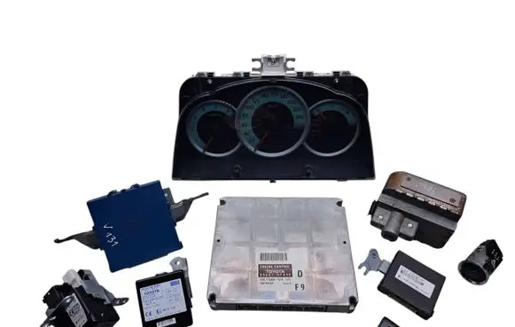 Toyota Corolla Verso AR10 Engine ECU kit and lock set 838000F091 MB2574308260 896610F090