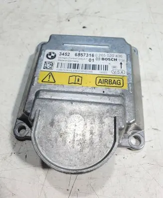 BMW 5 F10 F11 Airbag control unit/module 6857316 0265020436