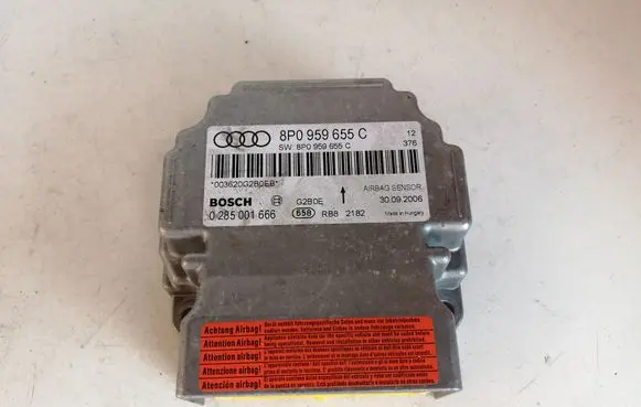Audi A3 S3 8P Airbag control unit/module 8P0959655C 0285001666