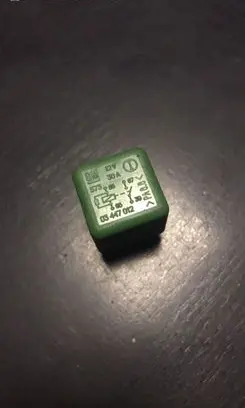Opel Zafira A Other relay 03447012
