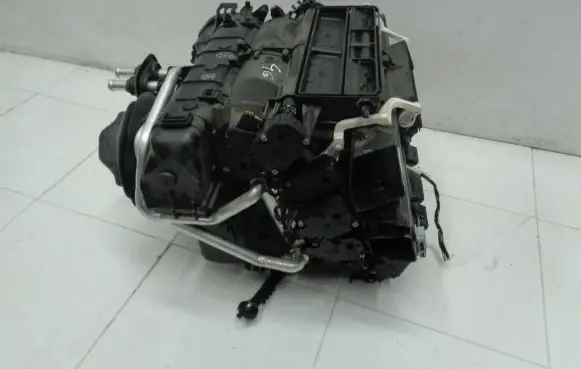 Interior heater climate box assembly