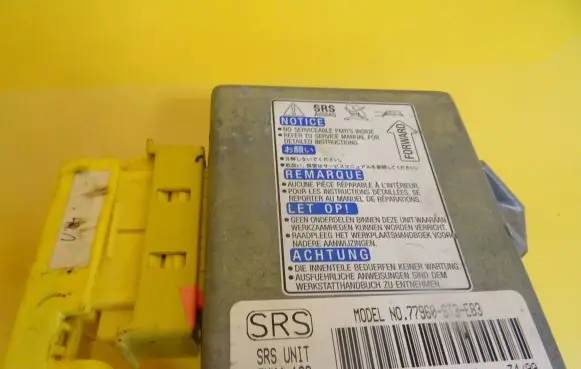 Honda Civic Airbag control unit/module 5WK4136 77960-ST3-E83