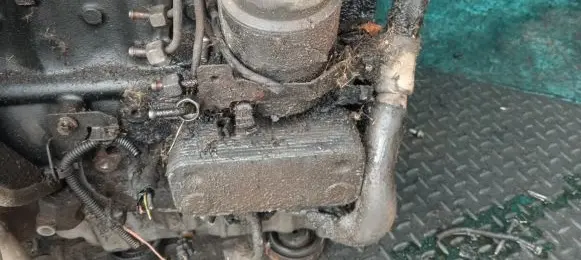 Opel Zafira A Oil filter cover 