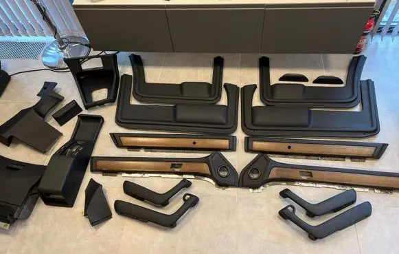 BMW 7 E23 Door card panel trim set 