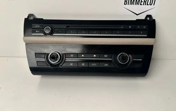 BMW 5 F10 F11 Climate control unit 9236483