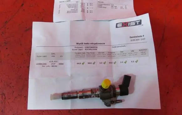 Citroen DS4 Fuel injector 9802448680 A2C59513556