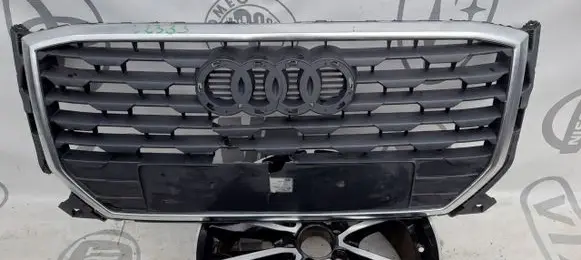Audi Q2 - Front bumper upper radiator grill 1234