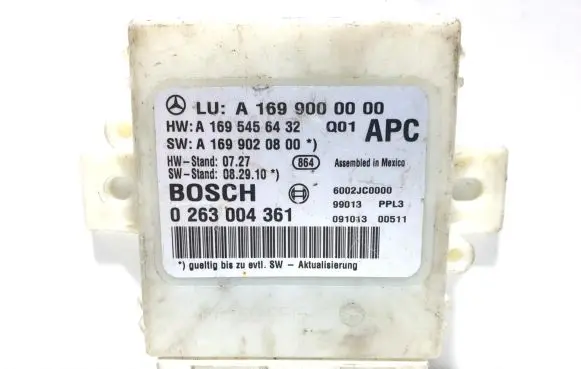 Mercedes-Benz A W169 Other control units/modules