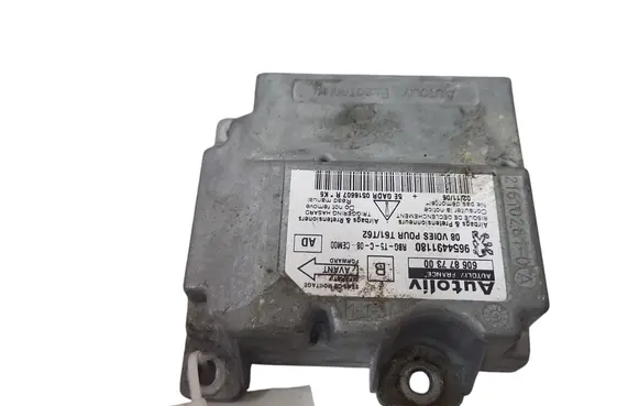 Peugeot 307 Airbag control unit/module 9654491180 606877300 216102810