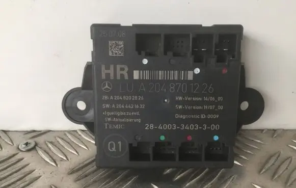 Mercedes-Benz C W204 Door control unit/module A2048701226 A2048202826 A2044421632