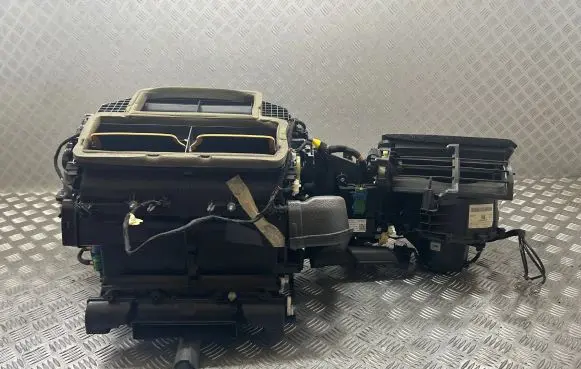Interior heater climate box assembly