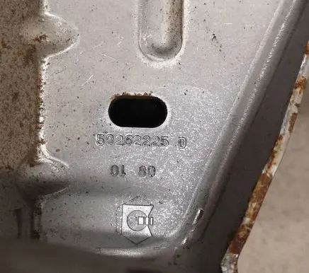 Peugeot 308 Pedal assembly 50262225