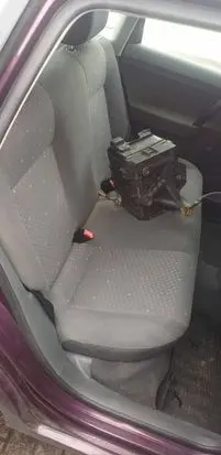 Volkswagen Polo Second row seats 