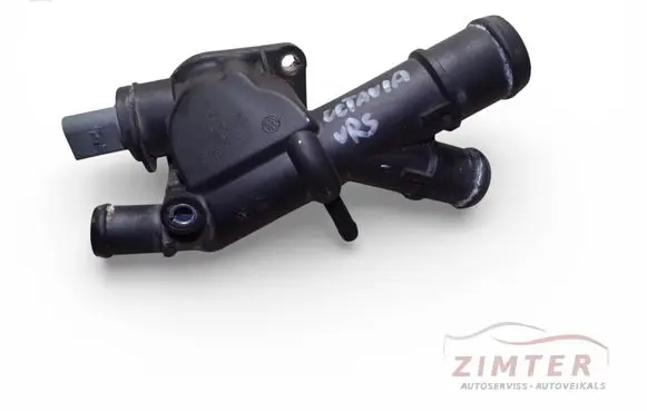 Skoda Octavia Mk2 (1Z) Engine coolant pipe/hose 03L121132Q