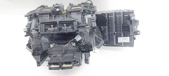 Interior heater climate box assembly