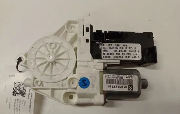 Citroen C6 Front door window regulator motor 1137328409 9663077780 0130822259