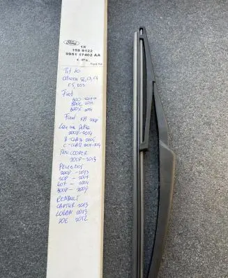 Fiat 500 Rear wiper blade 9S5117402AA 1589122