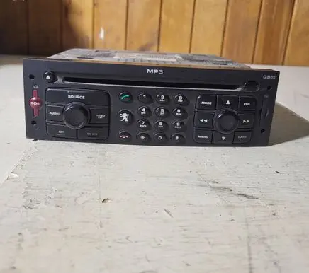 Peugeot 307 HiFi Audio sound control unit 554550231313 500189449344610 96614498XT