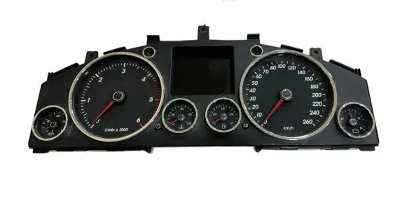 Volkswagen Touareg I Speedometer (instrument cluster) 7L6920881A 0263655014 3085000253