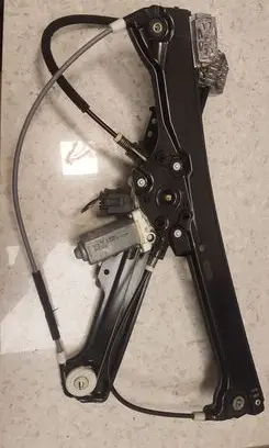 BMW 5 E60 E61 Front door window regulator with motor 6922267 994442104