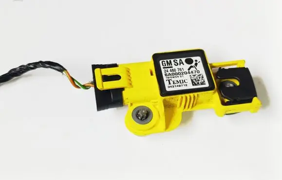 Airbag deployment crash/impact sensor
